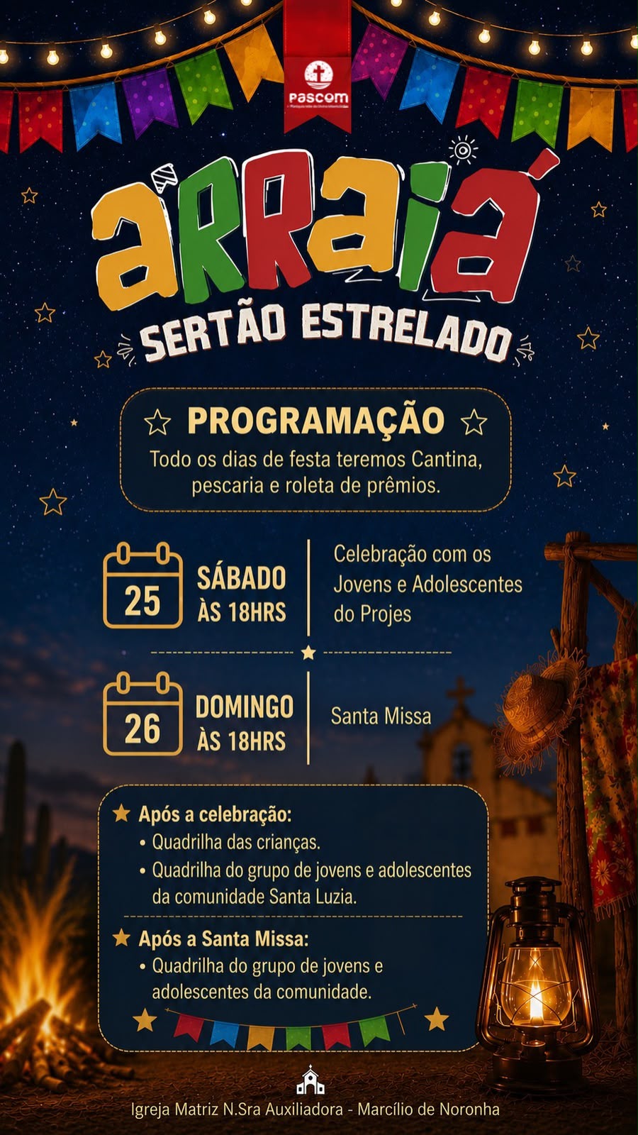 Arraiá Sertão Estrelado
