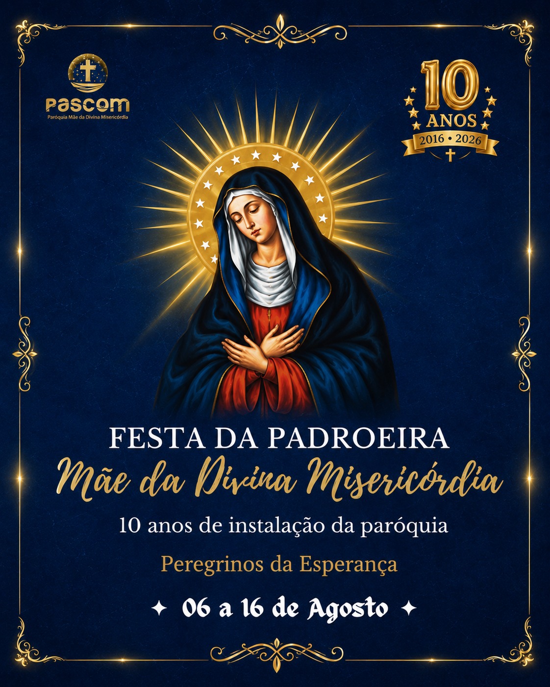 Festa da Padroeira - Mãe da Divina Misericórdia