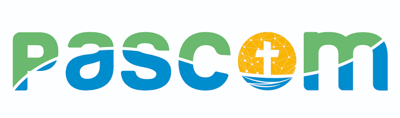 Logo Pastoral da Comunicação (PASCOM)